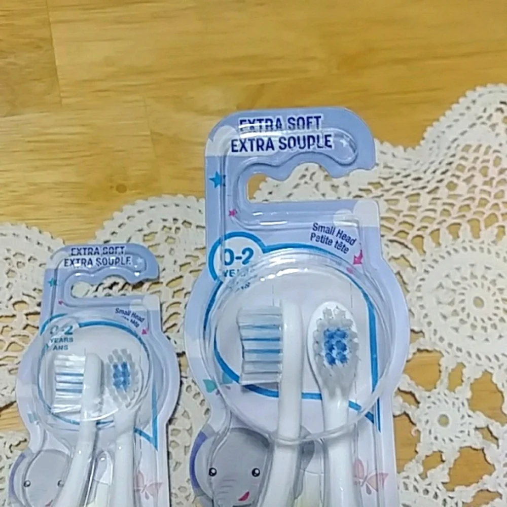 Extra Soft Colgate BabyToothbrushes bundle, Two 2ct packages